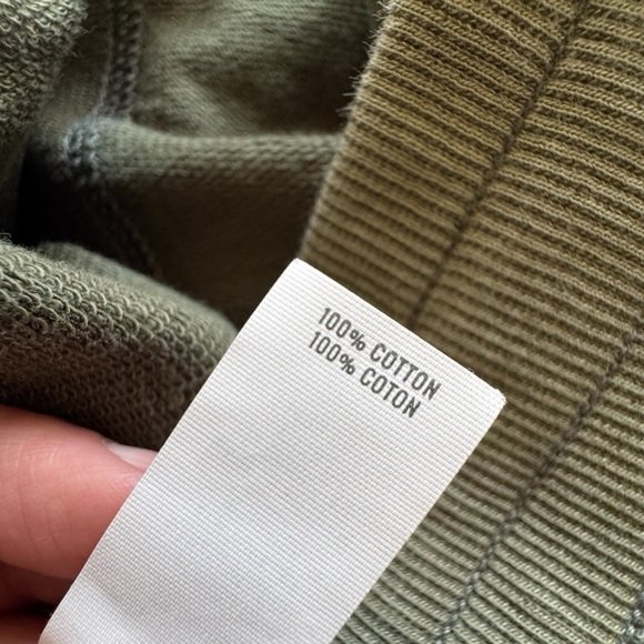 Aerie Olive Green Women's Mid Rise Drawstring Joggers Pockets Size XS Short - Picture 14 of 14